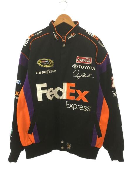 FedEx Express NASCAR ジャケット JH Design Group(ジェイエイチデザイングループ) / ジャケット/L/BLK