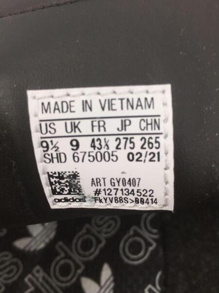 状態最高！
ダイハツ ハイゼット 軽ダンプ adidas(アディダス) / ローカットスニーカー/27.5cm/BLK/GY0407
