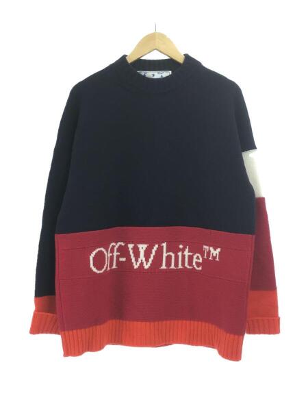 OFF-WHITE(オフホワイト) / セーター(厚手)/XS/ウール/NVY 