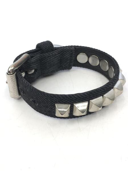 MASU(エムエーエスユー) / DENIM STUDS BRACELET/ブレスレット/BLK 