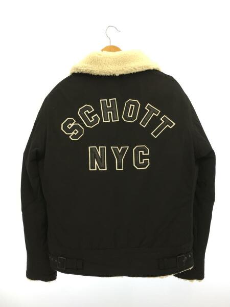 Schott / フライトジャケット/L/ポリエステル/BLK/無地/3172026/URBAN B-3 JACKET Schott(ショット) / アーバン B-3 ジャケット/フライトジャケット/L