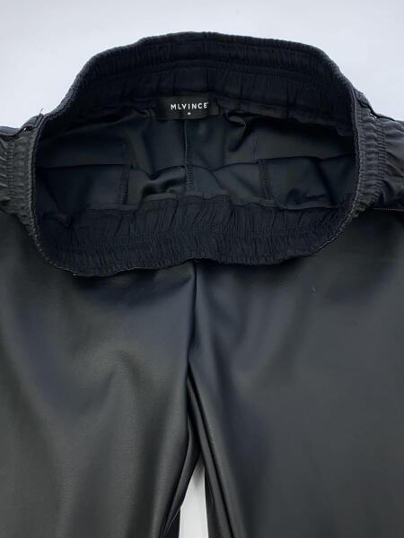 MLVINCE ブラック レザーパンツ MLVINCE レザーパンツ 30 黒