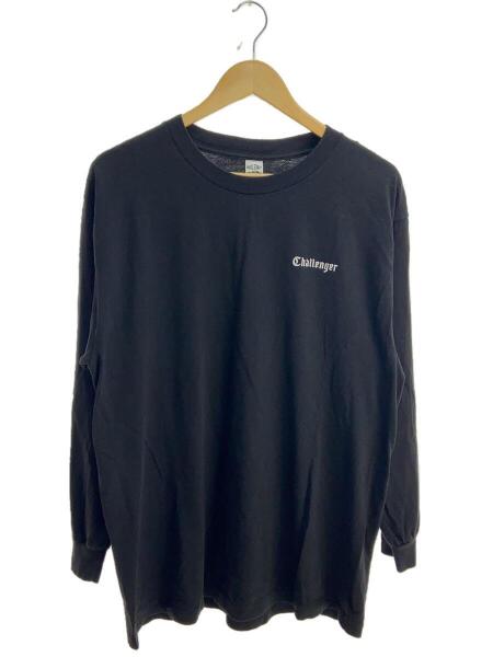 CHALLENGER(チャレンジャー) / 長袖Tシャツ/L/BLK/バックプリント 