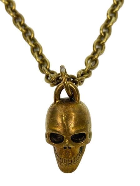SKULL WORKS(スカルワークス) / スカルネックレス/GLD/トップ有/メンズ 