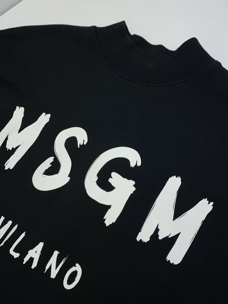 MSGM(エムエスジーエム) / 長袖ワンピース/XS/コットン/BLK/2941MDA67