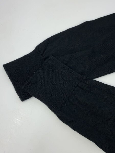 PRADA(プラダ) / ニットポロシャツ/46/ウール/BLK/無地/DNA793 S191