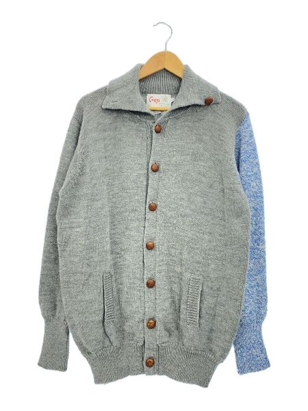 Corgi(コーギー) / 左袖切替/カーディガン(厚手)/ウール/GRY// | 古着 