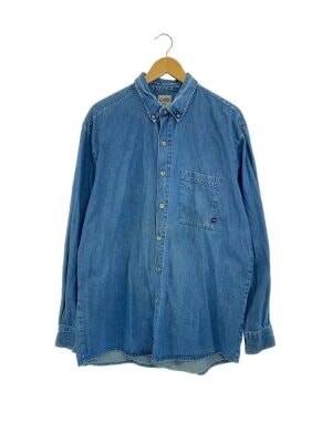 Dickies 長袖シャンブレーシャツ XL 2XL メイドインUSA 美中古 Dickies 長袖シャンブレーシャツ XL 2XL メイドインUSA 美中古 80s