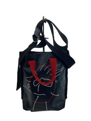 PLAN C(プランシー) / バックキルティング/ハイネックスウェット/S