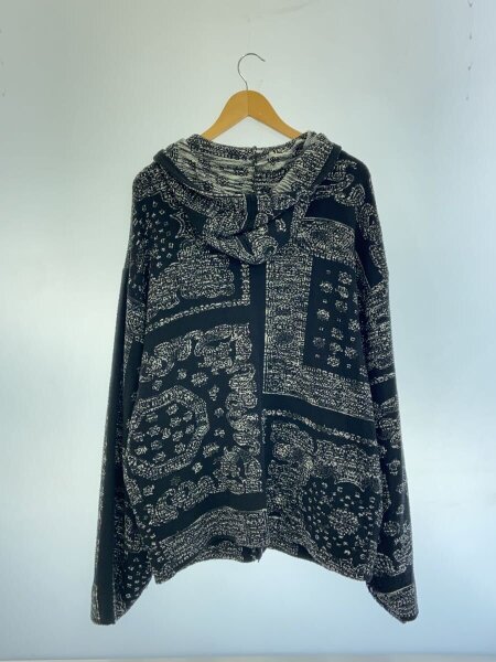 BREATH(ブレス) / BR PAISLEY ZIP HOODIE/ジップパーカー/L/BLK