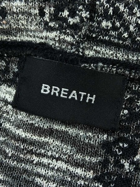 BREATH(ブレス) / BR PAISLEY ZIP HOODIE/ジップパーカー/L/BLK