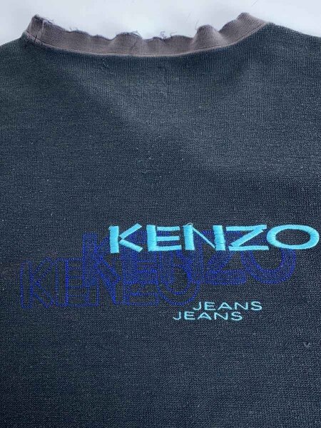 KENZO JEANS(ケンゾージーンズ) / 90s/アーカイブ/ロゴ刺繍/ロンT/長袖 