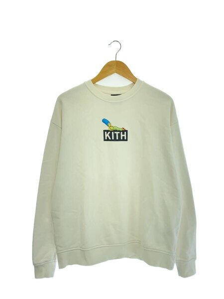 KITH(キス) / THE SIMPSONS/シンプソンズ/スウェット/M/コットン/WHT 