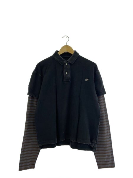 ERL(イーアールエル) / DOUBLE SLEEVE P0LO T-SHIRT KNIT/ポロシャツ/S 