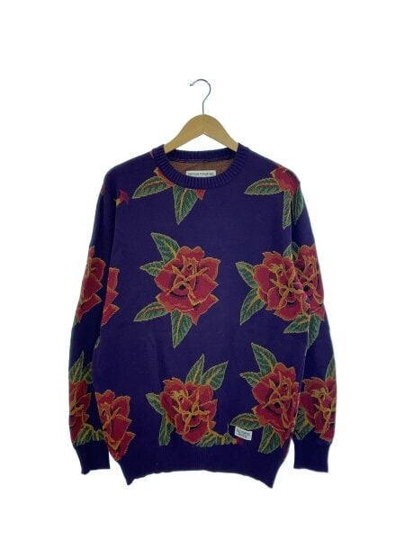 WACKO MARIA(ワコマリア) / FLOWER JACQUARD SWEATER/ニット・セーター 