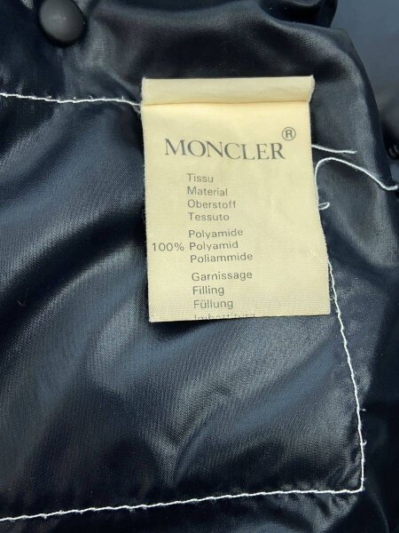 MONCLER(モンクレール) / 青タグ/ダウンジャケット/1/ポリエステル/BLK 