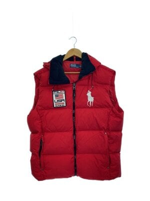 新品未使用タグ付き⭐︎POLO RALPH LAURENダウンベスト刺繍ロゴXXL POLO RALPH LAUREN（ダウンベスト）のフリマアイテム一覧