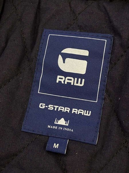 G-STAR RAW(ジースターロー) / 襟ボア/レザージャケット/M/山羊革/BLK 