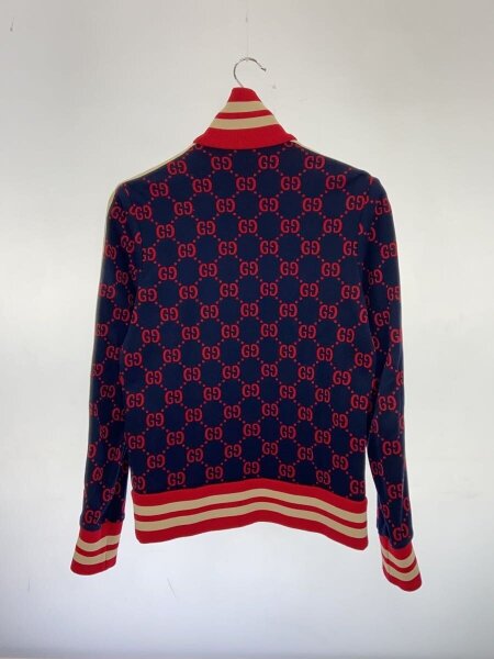 GUCCI(グッチ) / GG ジャガード/トラックジャケット/XS/コットン/NVY