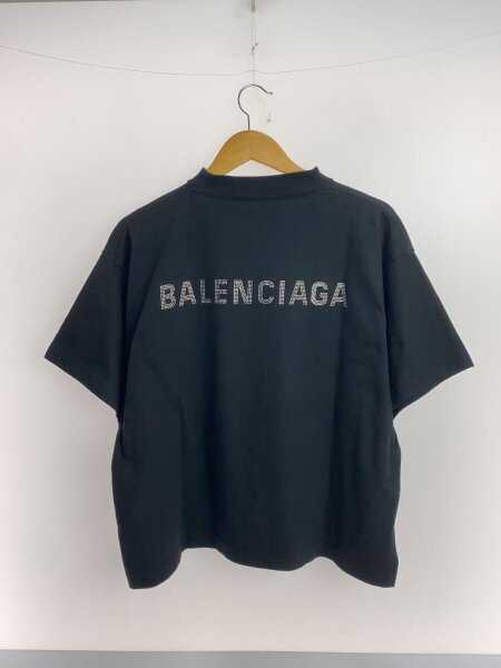 BALENCIAGA(バレンシアガ) / 24SS/ラインストーン/Tシャツ/L/コットン