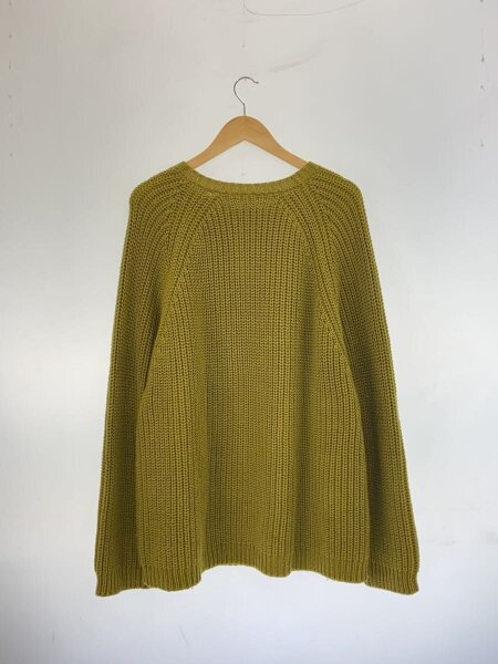 BODE(ボーディ) / 26SS/ニット・セーター(厚手)/M/コットン/GRN/無地