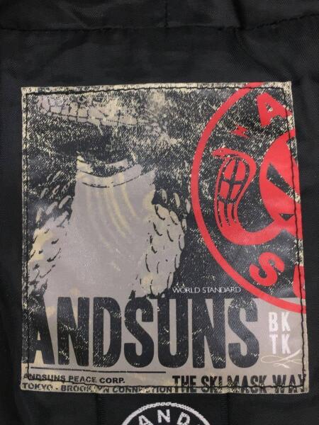 ANDSUNS(アンドサンズ) / ダウンジャケット/L/ポリエステル/BLK | 古着 