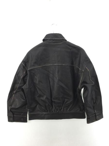 【未使用】moussy レザージャケット AZUL BY MOUSSY | ヴィンテージフェイクレザーシングルライダース