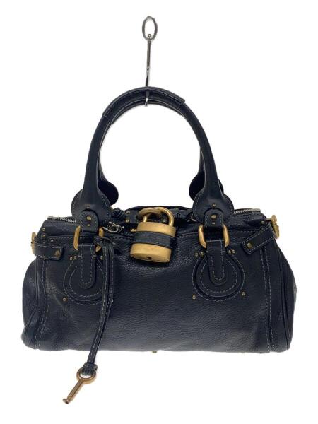 Chloe(クロエ) / パディントン/トートバッグ/レザー/BLK/無地 | 中古品 