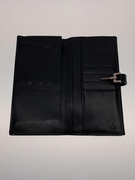 GUCCI(グッチ) / 長財布_ジャッキー/レザー/BLK/無地/メンズ | 中古品