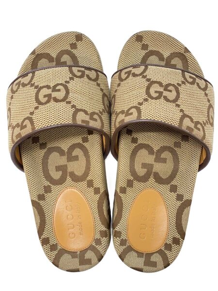 GUCCI(グッチ) / サンダル/ジャンボGGキャンバススライドサンダル/US6