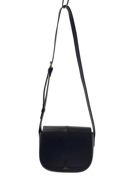 A.P.C.(アーペーセー) / ショルダーバッグ/レザー/BLK/BETTY/傷有 