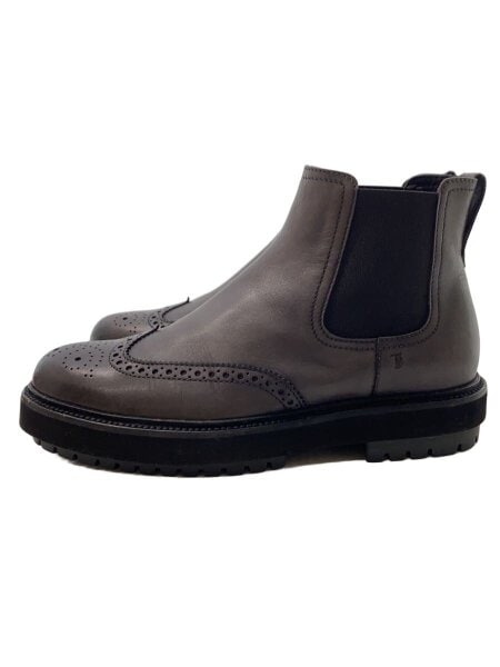 TOD'S ブラック サイドゴアブーツ 38 TOD'S ブラック サイドゴアブーツ