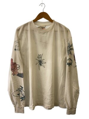 SAINT MICHAEL(セントマイケル) / LS TEE BURN OF EARTH/XL/コットン