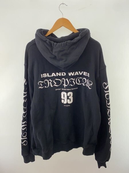 Stampd(スタンプド) / パーカー/XL/コットン/BLK/ISLAND WAVES | 古着 