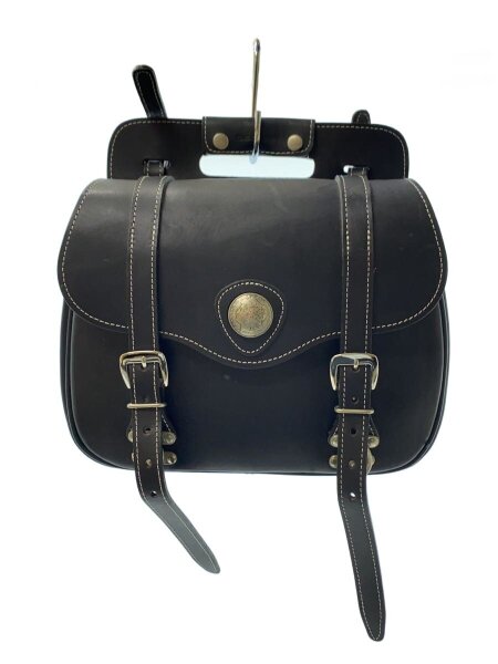 サドル バッグ レザー DEGNER デグナー サドルバッグ レザー BLK 中古 