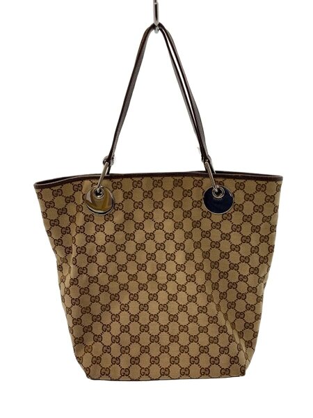 GUCCI(グッチ) / トートバッグ_GGキャンバス/キャンバス/BEG/総柄 