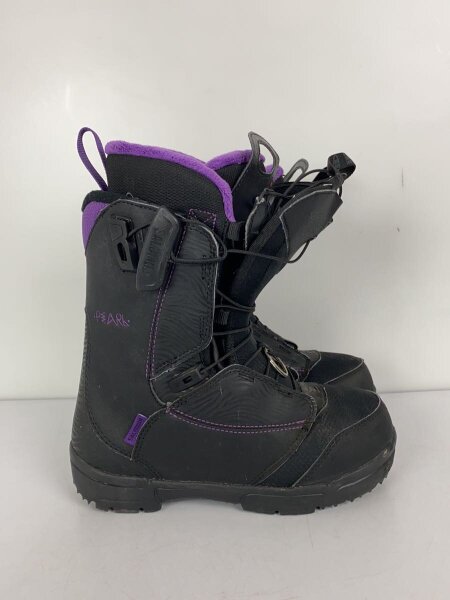 SALOMON PEARLBOA 25cm スノーボードブーツ ブラックパープル SALOMON
