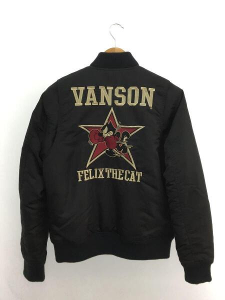VANSON(バンソン) / ジャケット/M/ナイロン/BLK/VANSON ×FELIX the CAT 