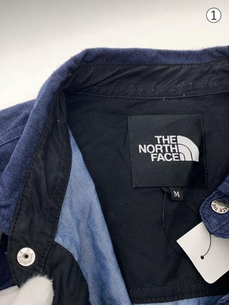 THE NORTH FACE(ザノースフェイス) / L/S NYLON DENIM NUPTSE SHIRT_