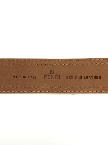 FENDI(フェンディ) / 蝶バックル/ベルト/ホワイト/SIZE:85/34/8C0395