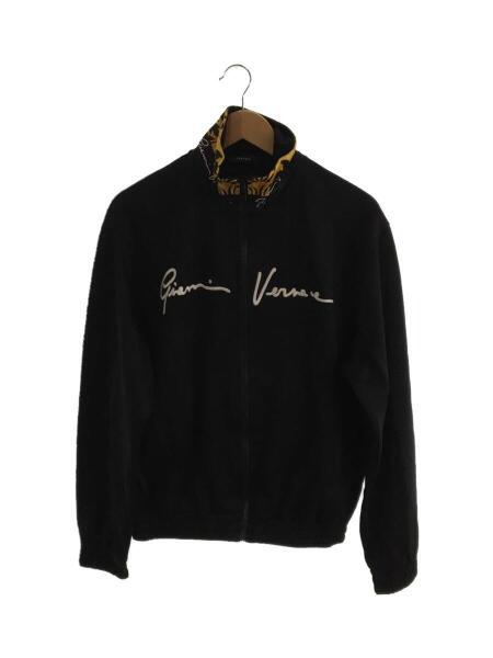 VERSACE ベルベットジャージ 黒 Versace ファッション VERSACE ベルベットジャージ 黒