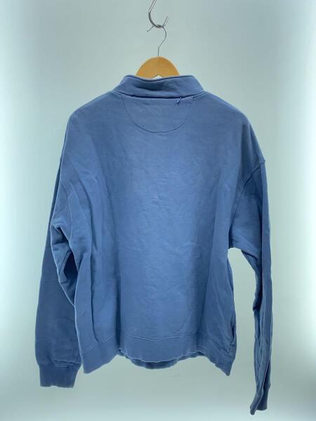 HUF(ハフ) / ハーフジップ/スウェット/SIZE:L/ブルー/色褪せ有 | 古着 