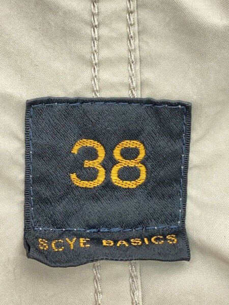 SCYE BASICS(サイベーシックス) / モッズコート/38/ポリエステル/BEG 