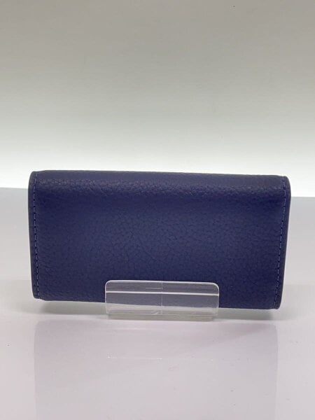 COACH ネイビー レザー キーケース COACH(コーチ) / キーケース/レザー/NVY/無地/レディース | 中古品の