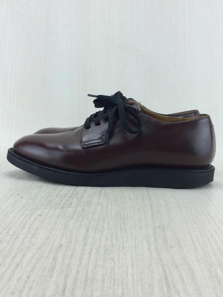 レッドウィング　9102 ポストマンシューズ プレーントゥ シボ革 美品✨レッドウィング 9102 ポストマンシューズ シボ革 プレーントゥ