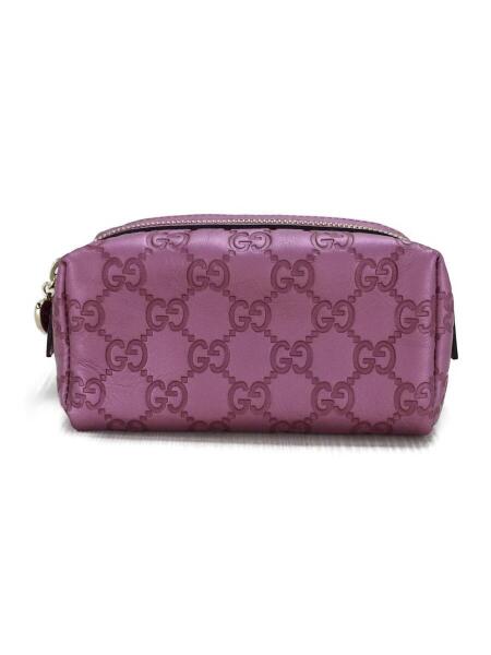 グッチ ポーチ ピンク 未使用品バッグGUCCI グッチ グッチシマ ポーチ