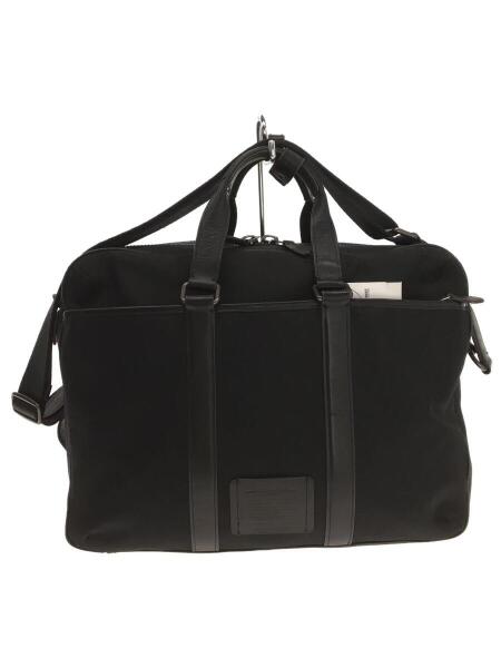 COACH　コーチ　ブリーフケース　ナイロン／レザー　　ネイビー×ブラウン　2way コーチ COACH ブリーフケース ナイロン レザー F70549
