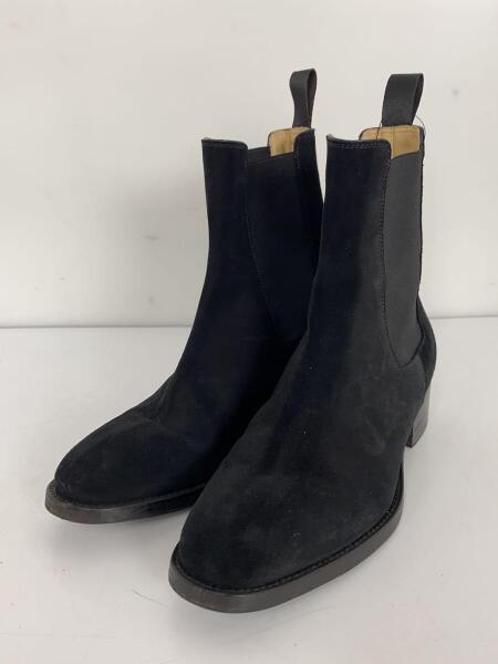 jonnlynx 黒 スエード サイドゴアブーツ jonnlynx(ジョンリンクス) / サイドゴアブーツ/37/ブラック/スウェード