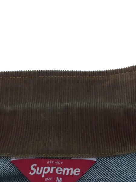 Supreme(シュプリーム) / 襟コーデュロイデニムトラッカージャケット/G