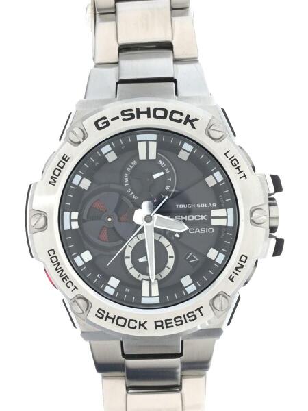 CASIO(カシオ) / ソーラー腕時計・G-SHOCK/アナログ/シルバー/GST 